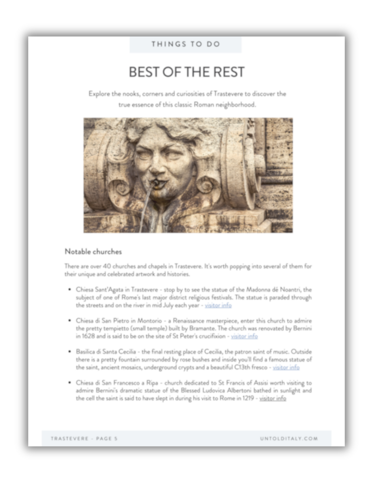 Essential Guide to Trastevere