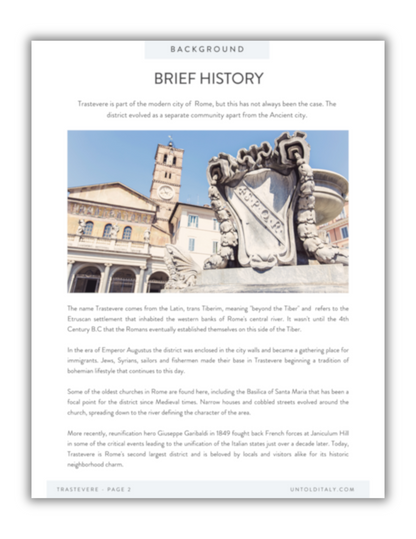 Essential Guide to Trastevere