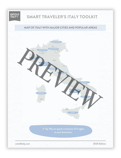 Smart Traveler's Italy Toolkit • Over 2,000 happy Italy travelers