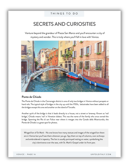 Essential Guide to Venice