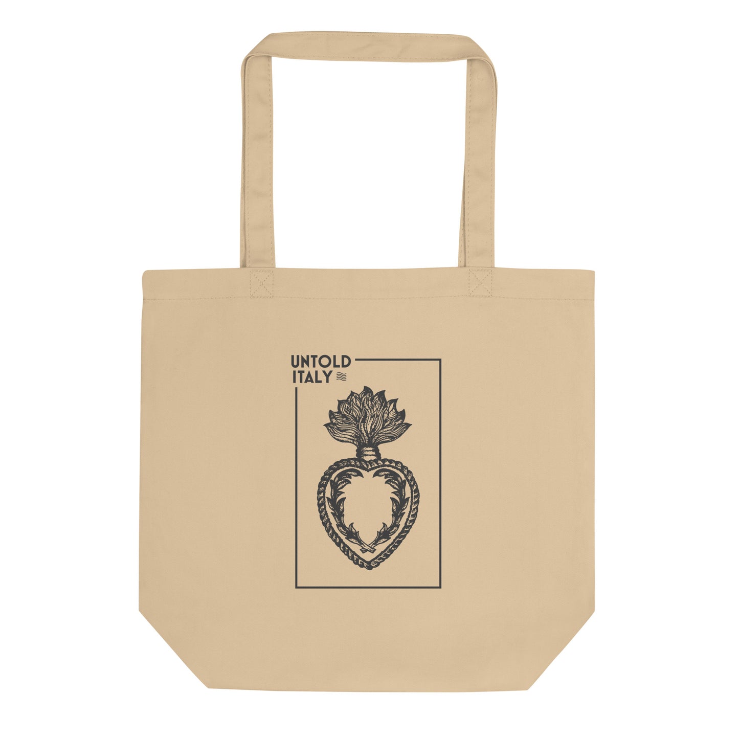 Untold Italy's Sacred Heart Eco Tote Bag [Natural]
